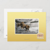 Bite, ik ben gewoon een uitdrukking. briefkaart (Voorkant / Achterkant)