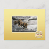 Bite, ik ben gewoon een uitdrukking. briefkaart (Voorkant)