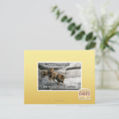 Bite, ik ben gewoon een uitdrukking. briefkaart (Staand voorkant)