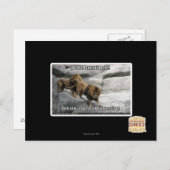 Bite, ik ben gewoon een uitdrukking. briefkaart (Voorkant / Achterkant)