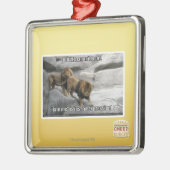 Bite, ik ben gewoon een uitdrukking. metalen ornament (Links)