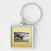 Bite, ik ben gewoon een uitdrukking. sleutelhanger (Voorkant)