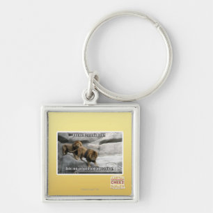 Bite, ik ben gewoon een uitdrukking. sleutelhanger