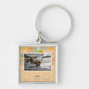 Bite, ik ben gewoon een uitdrukking. sleutelhanger