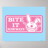 Bite it Sideways Poster (Voorkant)