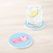 Bite it Sideways Zandsteen Onderzetter (Zijkant)