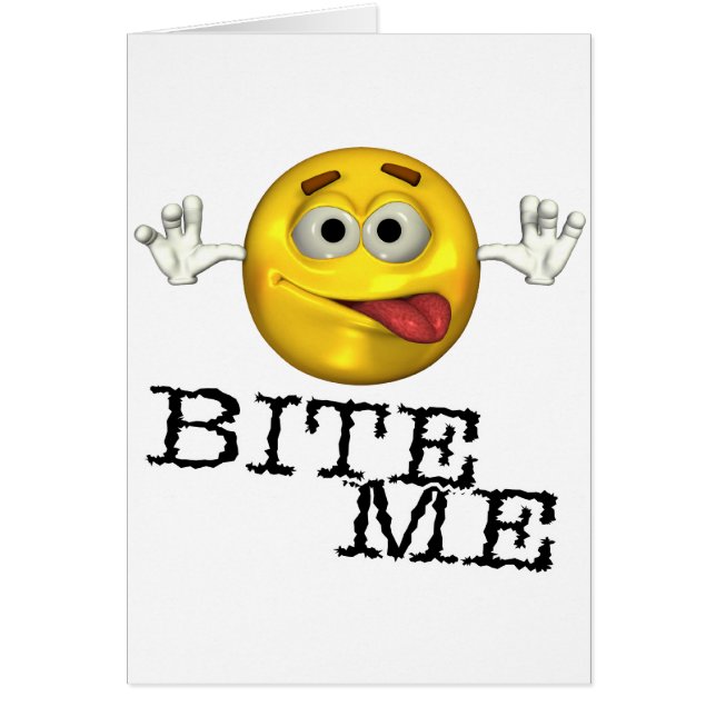 Bite me! (Voorkant)