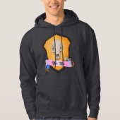 Bite Me Badger Skull Hoodie (Voorkant)