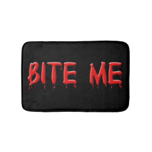 Bite me Bath Mat
