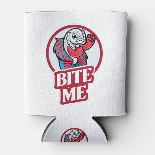 Bite me blikjeskoeler (Voorkant)