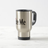 Bite me (bloed) reisbeker (Voorkant rechts)