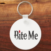 Bite me (bloed) sleutelhanger (Voorkant)
