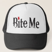 Bite me (bloed) trucker pet (Voorkant)