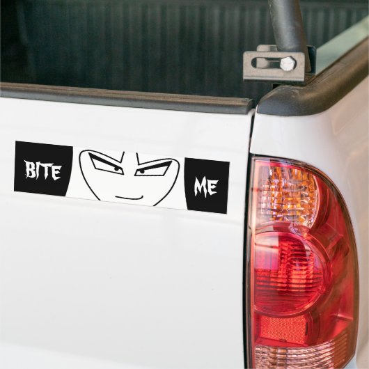 BITE ME Bumpersticker (Op Truck)