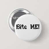 Bite me Button (Voorkant /achterkant)