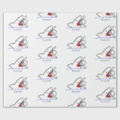 Bite me cadeaupapier (Vlak)