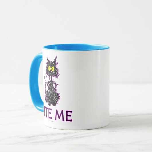 Bite me! Cat Cft-Design Mok (Voorkant links)