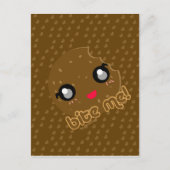 Bite me! cookie briefkaart (Voorkant)