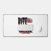 Bite me - Cool Quote - Halloween - Bat Bureaumat (Keyboard & Muis)