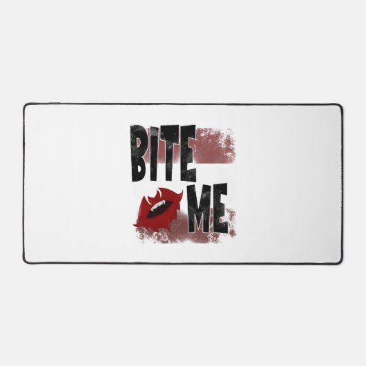 Bite me - Cool Quote - Halloween - Bat Bureaumat (Voorkant)