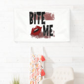 Bite me - Cool Quote - Halloween - Bat Spandoek (Insitu)