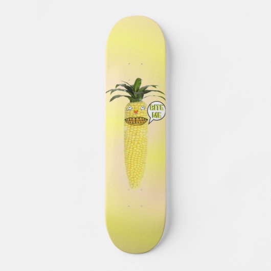 Bite Me Corn on the Cob Skateboard (Voorkant)