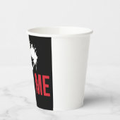 Bite Me: een spookachtige en speelse twist Papieren Bekers (Links)