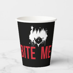 Bite Me: een spookachtige en speelse twist Papieren Bekers