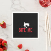 Bite Me: een spookachtige en speelse twist Servet (Insitu)