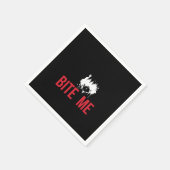Bite Me: een spookachtige en speelse twist Servet (Hoek)