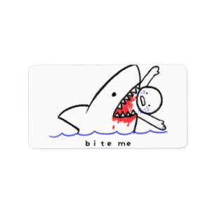 Bite me etiket