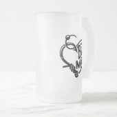 Bite me Fish Hooks Matglas Bierpul (Voorkant rechts)