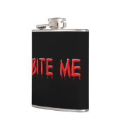 Bite me Flask Heupfles (Links)