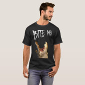Bite Me Gedrukte Alligator T-shirt (Voorkant volledig)