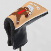 Bite me Ginger Bread Man Golfheadcover (3/4 voorkant)