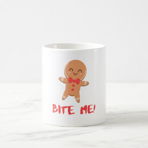 Bite me! Gingerbrood Man Koffiemok