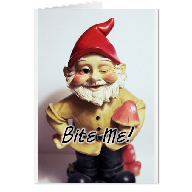 Bite me Gnome (Voorkant)