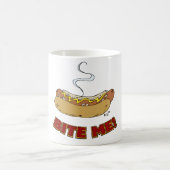 Bite me - Hot Dog Koffiemok (Center)