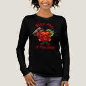 Bite Me… If You Dare Tri-Blend Shirt (Voorkant)