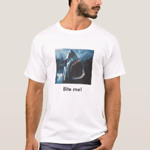 Bite me, ik heb geen plaatsen meer om de... t-shirt