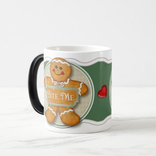 Bite me magische mok (Voorkant links)