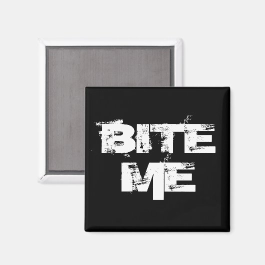 Bite me magneet (Voorkant / Achterkant)