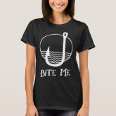 Bite Me Mannen Vrouwen Geviste Performance Graphic T-shirt (Voorkant)