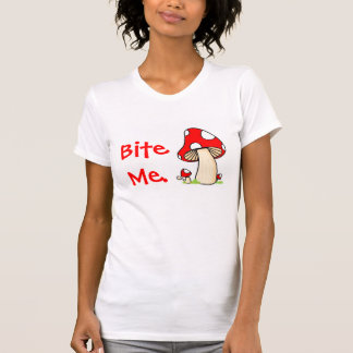 Bite me paddenstoel Shirt