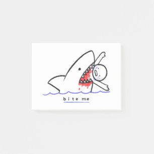 Bite me post-it® notes
