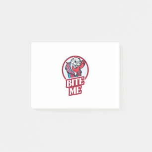 Bite me post-it® notes