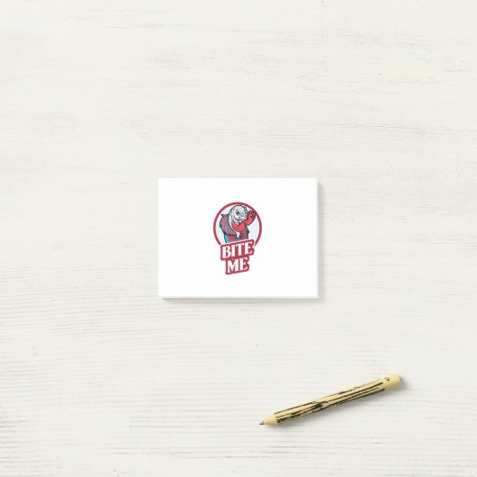 Bite me post-it® notes (Op bureau)