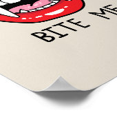 Bite me  poster (Hoek)