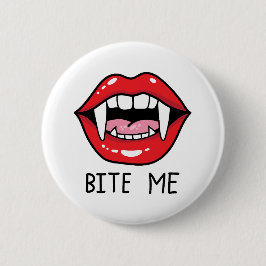 Bite me  ronde button 5,7 cm
