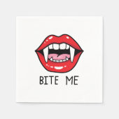 Bite me  servet (Voorkant)
